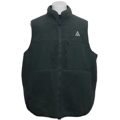 Outer vest (Green) from Nike ACG Faux fur, Polyester