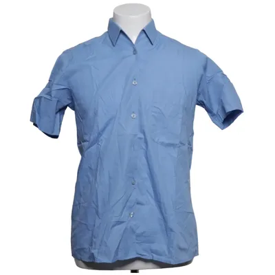 Korte mouwen shirt (Blauw) van Walbusch Katoen