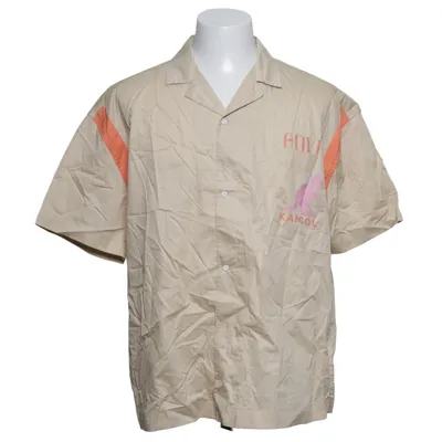 Chemise à manches courtes (Beige, Multicolore) de Kangol Coton