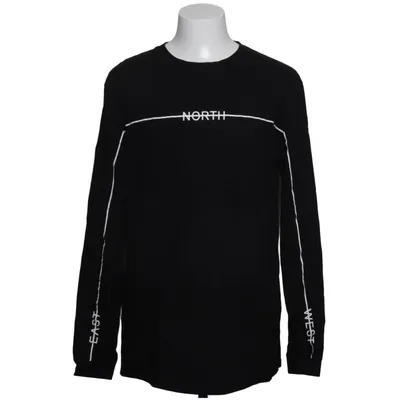 Lange mouwen shirt (Zwart) van Vailent Pure Katoen