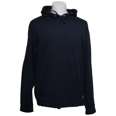 Capuchon sweater (Blauw) van Hugo Boss Katoen, Elastaan, Polyamide