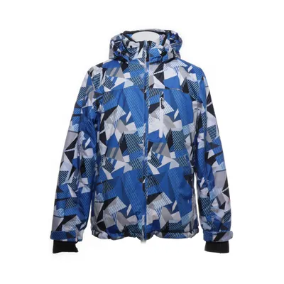 Ski-jas (Blauw, Meerkleurig) van Maier Sports Nylon, Polyester