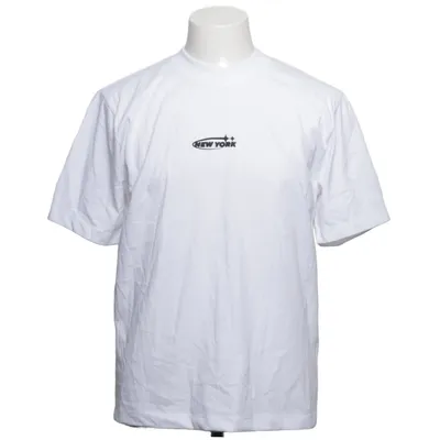 T-shirt (Wit, Meerkleurig) van Sanders Katoen, Polyester