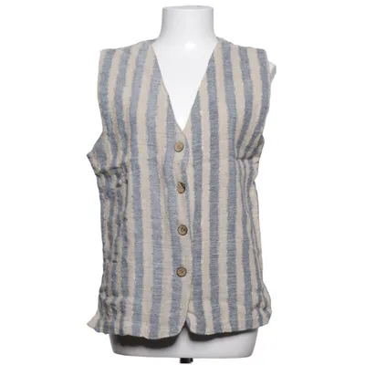 Väst (Blå, Beige) från Support Bomull