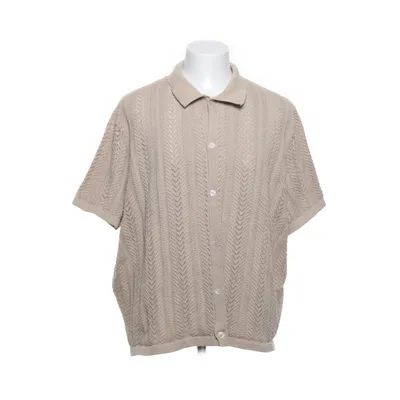Korte mouwen shirt (Beige) van H&M Katoen, Polyester