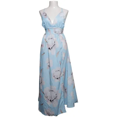 Maxikleid (Blau, Weiß) von New Imperial Baumwolle, Elasthan, Polyester
