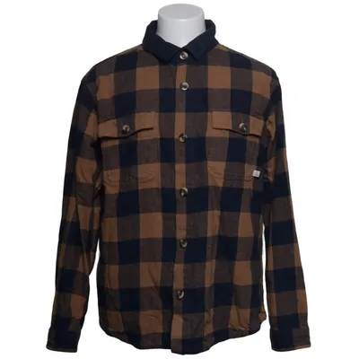 Flannel skjorte (Blå, Beige) fra Passenger Økologisk bomuld