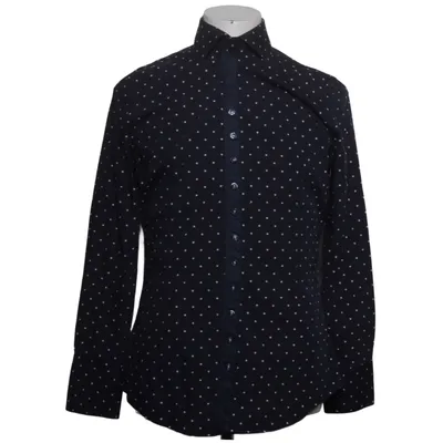 Chemise (Bleu, Blanc) de Cavallaro Napoli Coton, Élasthane, Polyamide
