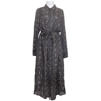Shirt dress (Black, Beige) from Kaffe Viscose
