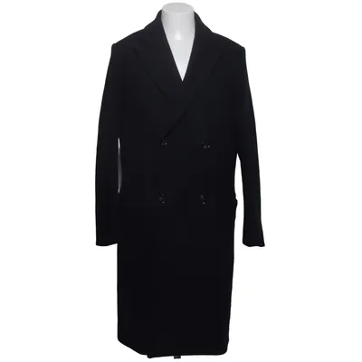 Coat (Blue) from H&M Polyamide, Wool, Acrylic, Viscose, Polyester