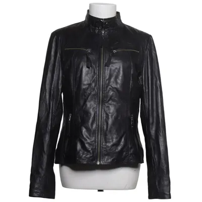 Leather jacket (Black) from Levinsky Cotton, Leather, Polyester