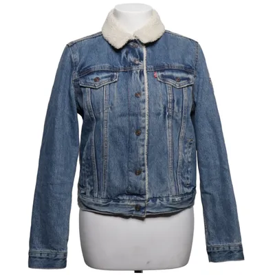 Fodrad jeansjacka (Blå, Vit) från Levi Strauss & Co Akryl, Bomull, Polyester, Viskos