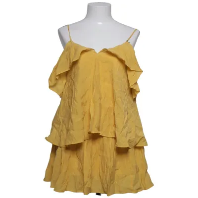 Dress (Yellow) from H&M Lyocell, Polyester, Viscose