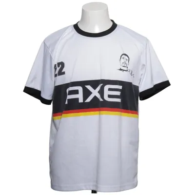 Fotbollströja (Vit, Svart, Flerfärgad) från Axe Polyester