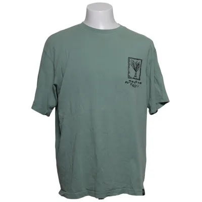T-shirt (Groen) van Pull & Bear Katoen