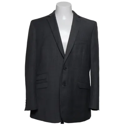 Blazer (Gray) from Batistini Elastane, Polyester, Wool