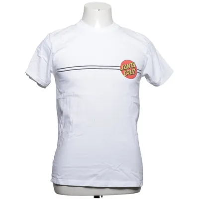 T-shirt (Vit, Röd) från Santa Cruz Bomull