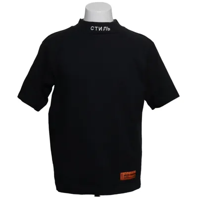T-shirt (Noir) de Heron Preston Coton, Polyester