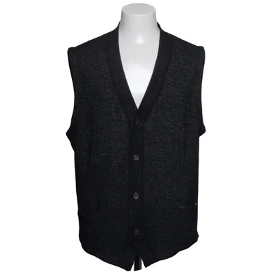 Vest (Gray, Black) from Engbers Polyamide, Wool