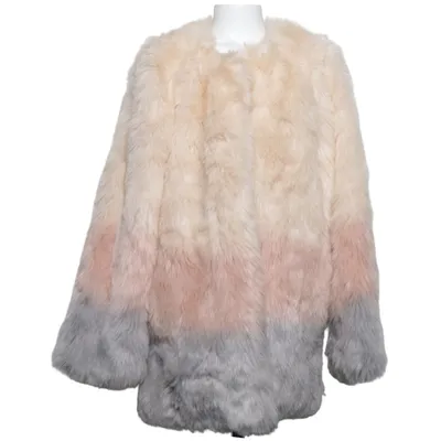 Jacka (Grå, Rosa, Beige) från Friboo Akryl, Polyester