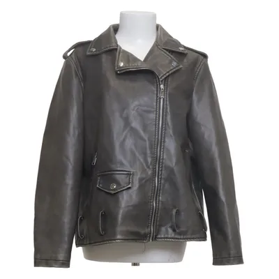 Veste de motard (Gris) de Copperose Polyester, Polyuréthane