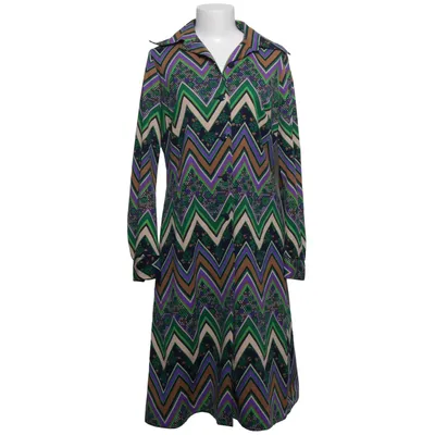 Shirt dress (Green, Purple, Brown, Multicolored) from Diolen Polyester