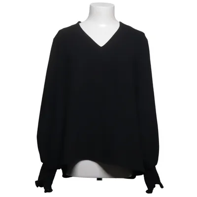 Blouse (Zwart) van Toupy Gerecycled polyester