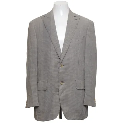 Blazer (Beige, Marron) de Pal Zileri Cupro, Laine