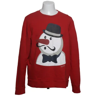 Julesweater (Rød, Flerfarvet) fra Jack & Jones Originals Bomuld