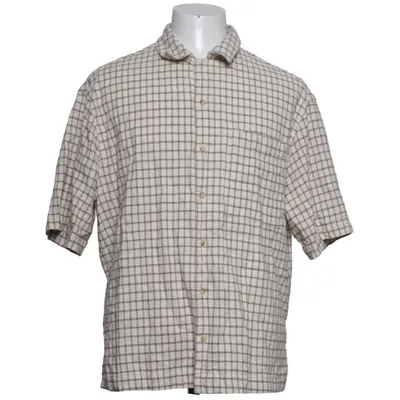 Chemise à manches courtes (Beige, Marron) de Topman Coton, Viscose