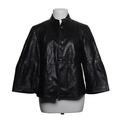Läderjacka (Svart) från Auluna Skinn, Polyester