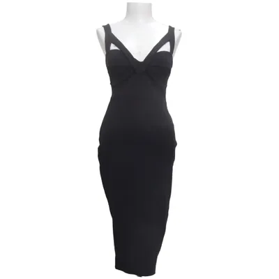 Kjole (Sort) fra PrettyLittleThing Elastan, Polyester
