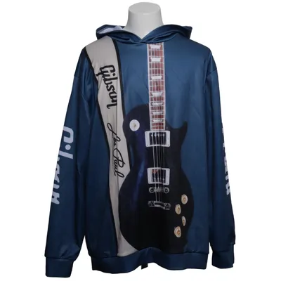Capuchon sweater (Blauw) van Gibson Polyester