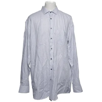 Shirt (White, Blue) from Peter Adam's