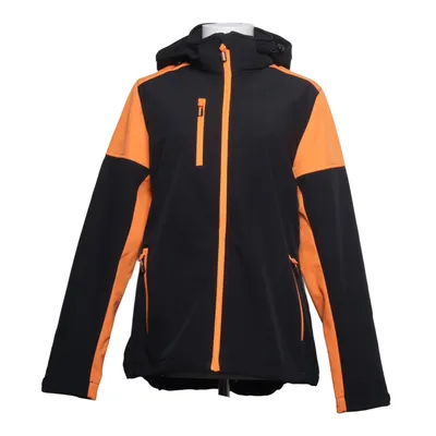 Softshelljacka (Svart, Orange) från James Harvest Återvunnen polyester