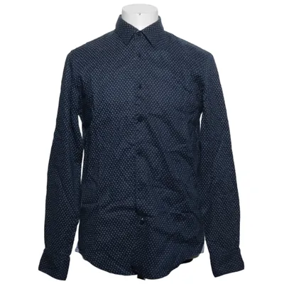 Skjorta (Blå, Vit) från Hugo Boss Linne