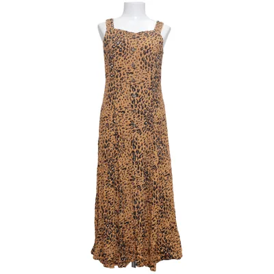 Robe longue (Marron, Noir) de Yessica Viscose