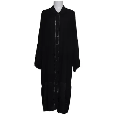 Skjortekjole (Sort) fra Studio Clothing Elastan, Nylon, Polyester, Viscose