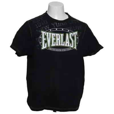 T-shirt (Zwart) van Everlast Katoen