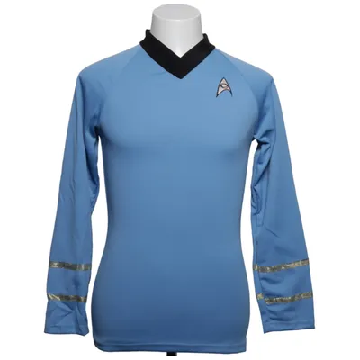 Lange mouwen shirt (Blauw) van Star Trek Polyester