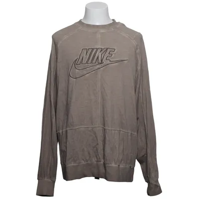 Sweatshirt (Beige) fra Nike Bomuld, Elastan
