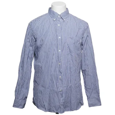 Overhemd (Blauw, Wit) van Uniqlo