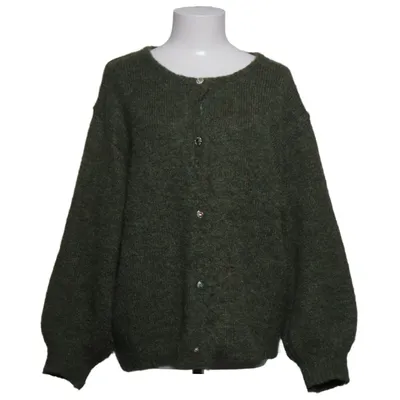 Cardigan (Grøn) fra Purple Queen Alpacauld, Polyamid, Polyester