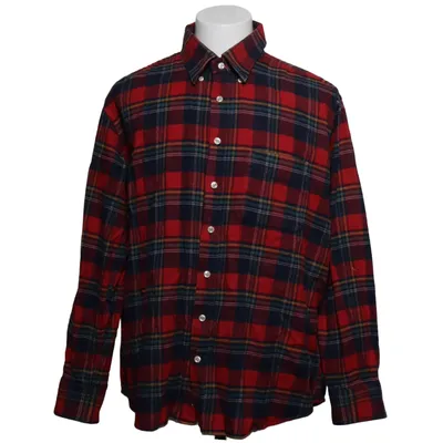 Chemise en flanelle (Rouge, Bleu, Multicolore) de Tom Rusborg Coton