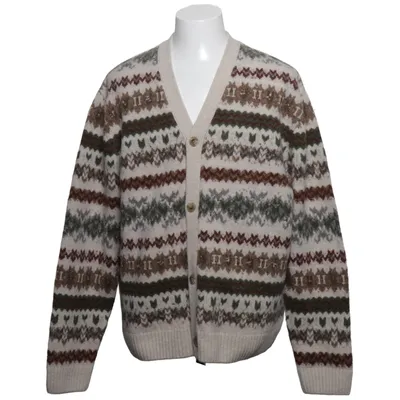 Strickjacke (Beige, Grün, Braun) von Les Deux Wolle