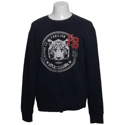 Sweatshirt (Blå) fra Fabilion Bomuld, Polyester