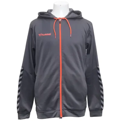 Hoodie (Gray, Orange) from Hummel Polyester