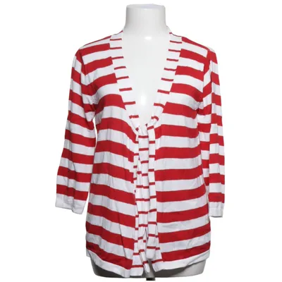 Cardigan (Rood, Wit) van Number One Katoen, Viscose