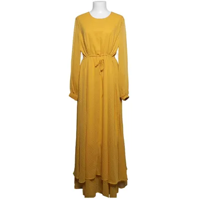 Maxikjole (Gul) fra Carin Wester Polyester