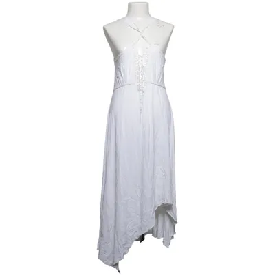 Maxi dress (White) from Glitzy Elastane, Viscose
